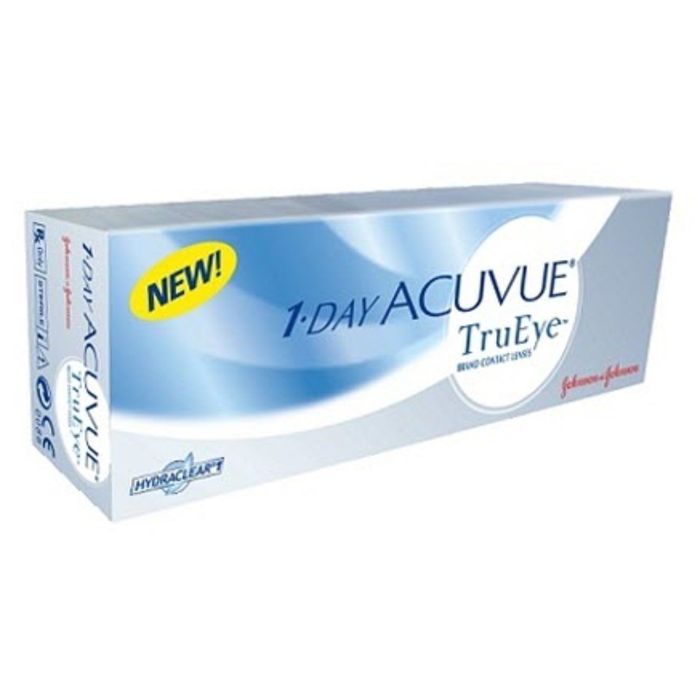 Контактные линзы 1-Day Acuvue TruEYE, -11,5/8,5, в наборе 30шт