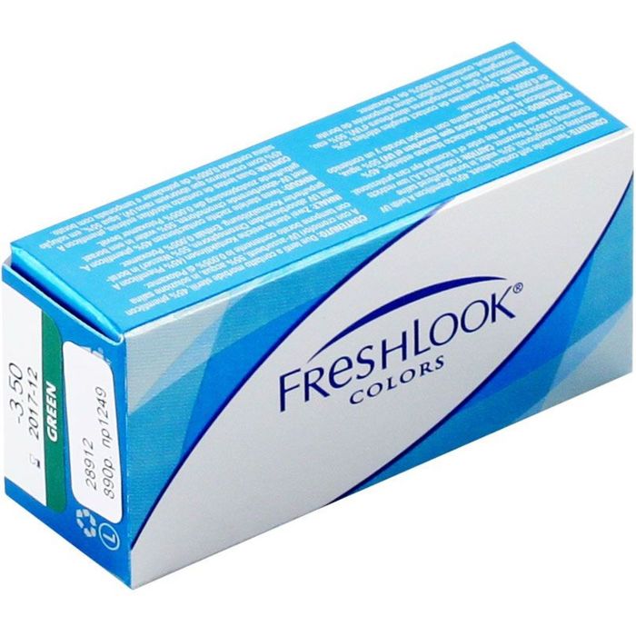 Цветные контактные линзы FreshLook Colors Gray, -1/8,6 в наборе 2шт