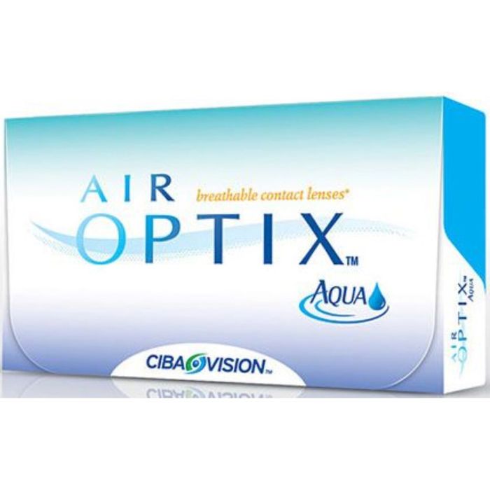 Контактные линзы Air Optix Aqua 3pk, -7,5/8,6, в наборе 3 шт