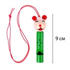 The musical toy Whistle "Animal" on a string, MIX