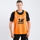 Жилет, манишка, Sport Team, размер 34-38, kids, цвет неоновый оранжевый Жилет, манишка, Sport Team, размер 34-38, kids, цвет неоновый оранжевый