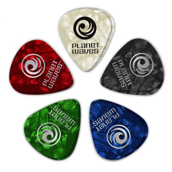 Медиаторы Planet Waves 1CAP7-100 Assorted Pearl  100шт