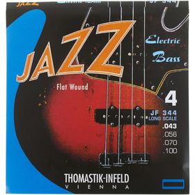 Комплект струн для бас-гитары Thomastik JF344 Jazz Flat Wound