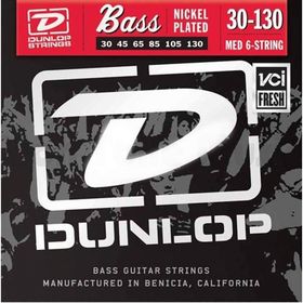 Комплект струн для 6-струнной бас-гитары Dunlop DBN30130
