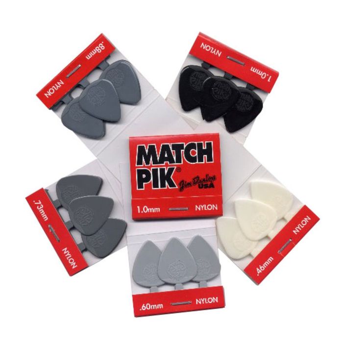 Медиаторы Dunlop 448R.73 Match Pik Nylon 12 х 3шт