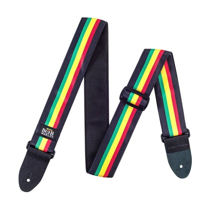 Ремень для гитары Dunlop BOB10 Bob Marley Stripes