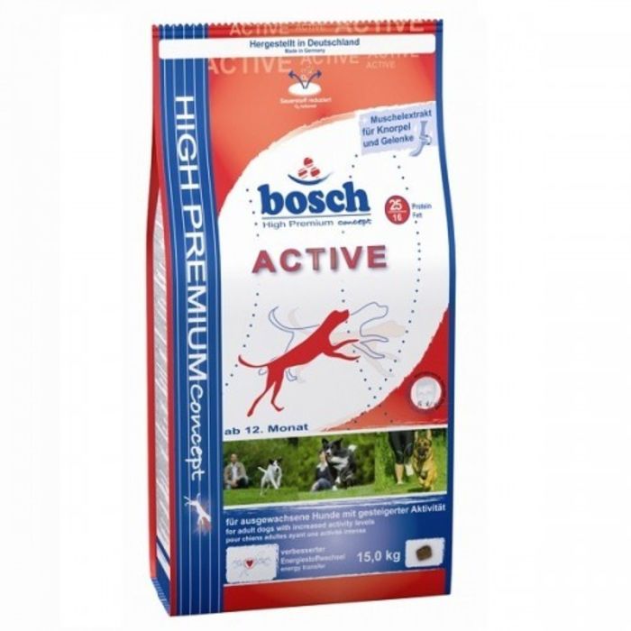 Сухой корм Bosch Active для активных собак, 15кг