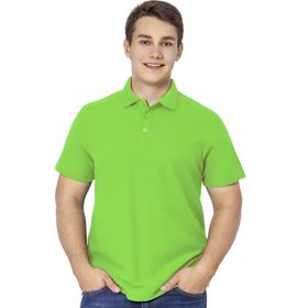 Рубашка мужская, размер 48, цвет ярко-зелёный