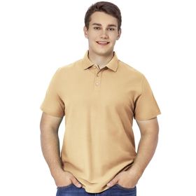 Рубашка мужская, размер 50, цвет бежевый