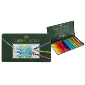 Карандаши акварельные набор 36 цветов, Faber-Castell Albrecht DÜRER®, в металлическом пенале