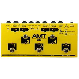 Программируемый гитарный коммутатор на 4 петли AMT Electronics GR-4