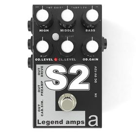Двухканальный гитарный предусилитель AMT Electronics S-2 Legend Amps 2