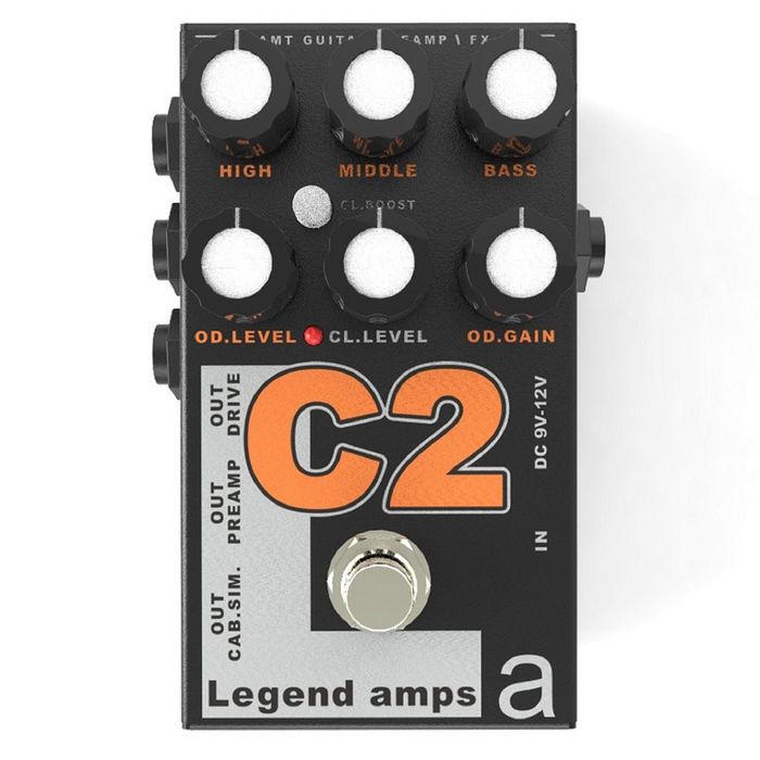 Двухканальный гитарный предусилитель AMT Electronics C-2 Legend Amps 2