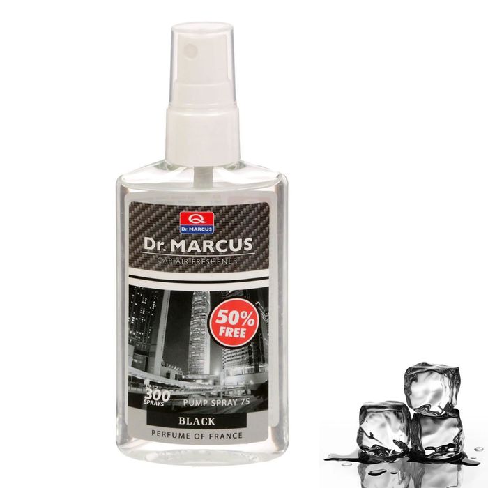 Ароматизатор Dr.Macus Pump Spray 75 ml Black