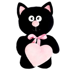 {{photo.Alt || photo.Description || 'Мягкая игрушка «Котик с сердцем», цвет чёрный, 30 см'}}