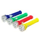 Фонарик ручной, 1 LED, рассеиватель прозрачная клетка, микс, 3.5х13.5 см Фонарик ручной, 1 LED, рассеиватель прозрачная клетка, микс, 3.5х13.5 см