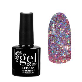Гель-лак для ногтей "Искрящийся бриллиант", трёхфазный LED/UV, 10мл, цвет 007 фиолетовый