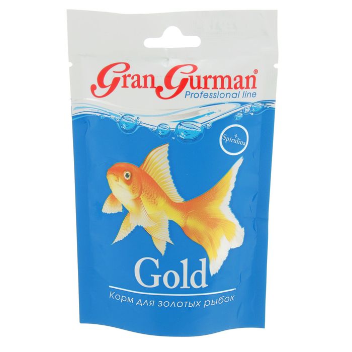 Корм Gran Gurman Gold для золотых рыбок, 30 г