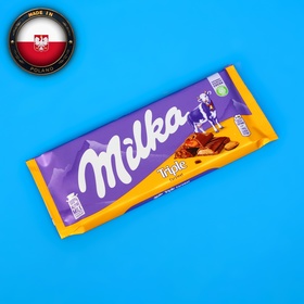 Шоколад Milka Triple Caramel, 90 г 2138002