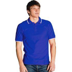 Рубашка мужская, размер 46, цвет синий
