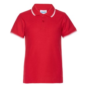 Рубашка детская, рост 116 см, цвет красный