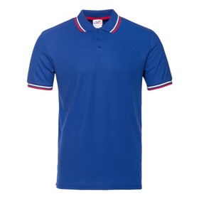 Рубашка мужская, размер 52, цвет синий