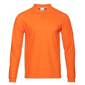 Рубашка мужская, размер 50, цвет оранжевый