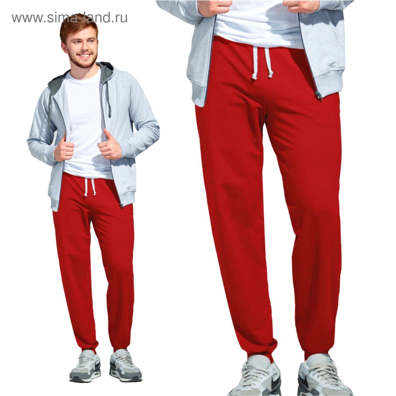 Красные спортивные штаны мужские