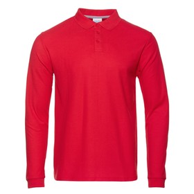 Рубашка мужская, размер 50, цвет красный