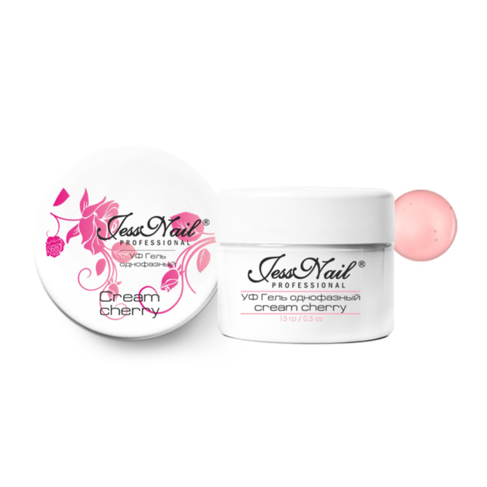 Гель для ногтей JessNail Cream cherry, 15 г