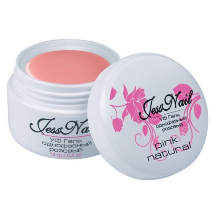 Гель для ногтей JessNail Pink natural, 15 г