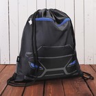 Сумка для обуви SB-01 Light 553629,40*35*0,5,одно отделение, карман на молнии,черный