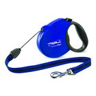 Рулетка Triol Flexi Standard Soft Blue, трос, L, 5м до 50кг Рулетка Triol Flexi Standard Soft Blue, трос, L, 5м до 50кг
