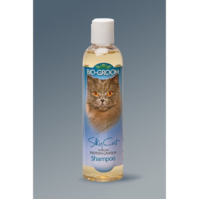 Шампунь-кондиционер Bio-Groom Silky Cat Shampoo  для кошек шелковый, 236 мл