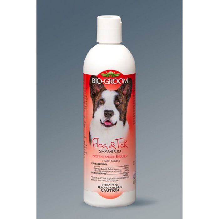 Шампунь-кондиционер Bio-Groom Flea&amp;Tick Shampoo для собак от блох, 355 мл