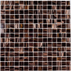 Мозаика стеклянная Bonaparte, Choco 327х327х4 мм