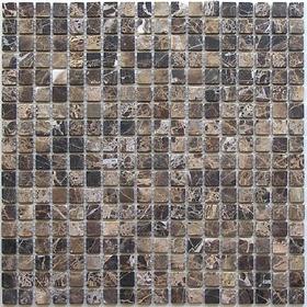 Мозаика из натурального камня Bonaparte, Ferato-15 slim POL 305х305х4 мм