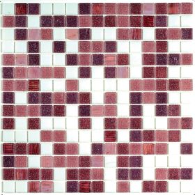 Мозаика стеклянная Bonaparte, Lavander 327х327х4 мм