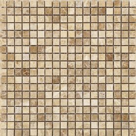 Мозаика из натурального камня Bonaparte, Madrid-15 305х305х7 мм