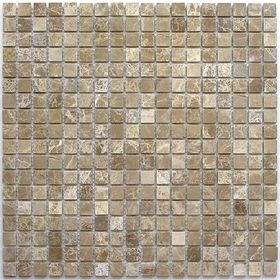 Мозаика из натурального камня Bonaparte, Madrid-15 slim POL 305х305х4 мм