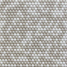 Мозаика стеклянная Bonaparte, Pixel cream 325х318х6, d12 мм
