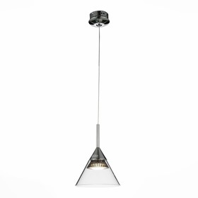 Светильник CONO 7Вт LED хром 19x19x110см