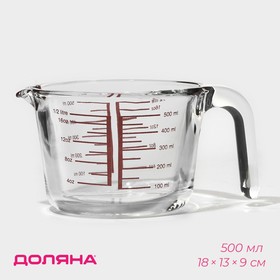 Кувшин мерный Доляна, 500 мл