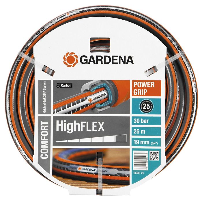 Шланг, ПВХ, d=19 мм (3/4&quot;), L=25 м, 3-слойный, армированный, GARDENA HighFLEX