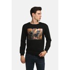 Толстовка мужская KAFTAN "Россия", размер XL(50), черный, хлопок 100% Толстовка мужская KAFTAN "Россия", размер XL(50), черный, хлопок 100%