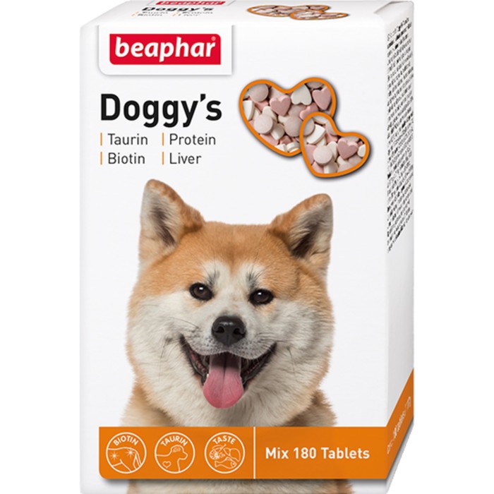 Витамины Beaphar &quot;Doggy's&quot; микс 180шт, для собак