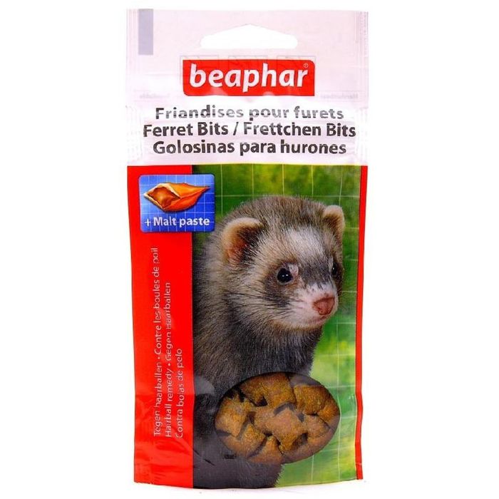 Подушечки Beaphar  &quot;Ferret Bits&quot; 35гр, для хорьков