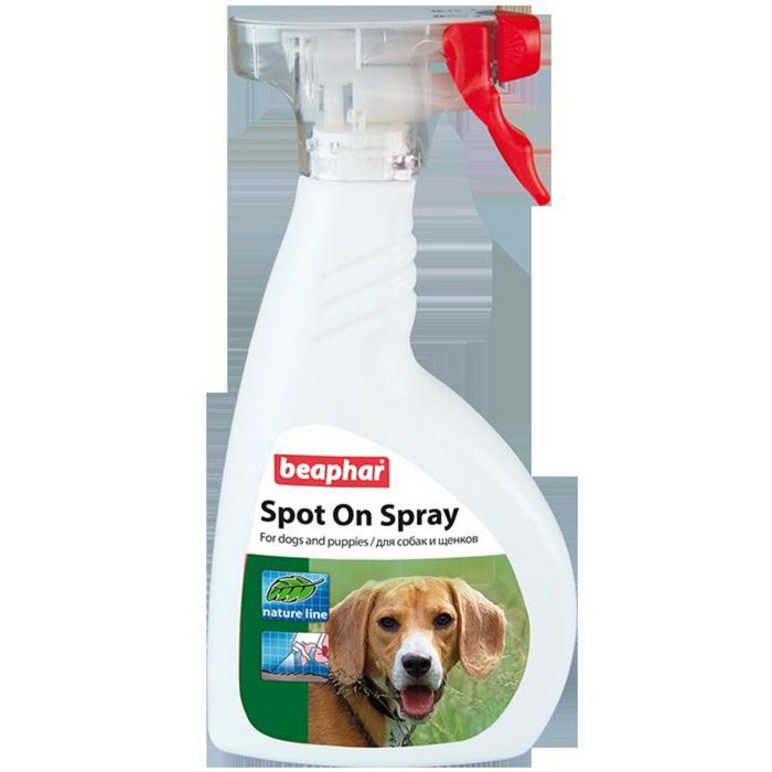 Чем защитить собаку от клещей. Спрей Беафар для щенков от клещей. Beaphar spot on Spray. Beaphar шампунь от блох и клещей Bio для кошек и собак от 3 мес. Спрей от блох и клещей для собак.