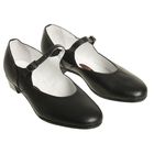 Туфли народные женские, длина по стельке 19,5 см, цвет чёрный - фото 232286