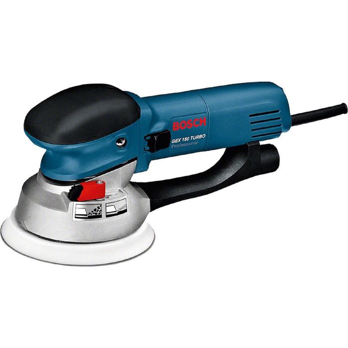 Эксцентриковая шлифмашина Bosch GEX 150 Turbo (0601250788), 600 Вт, 6650 об/мин, d=150 мм